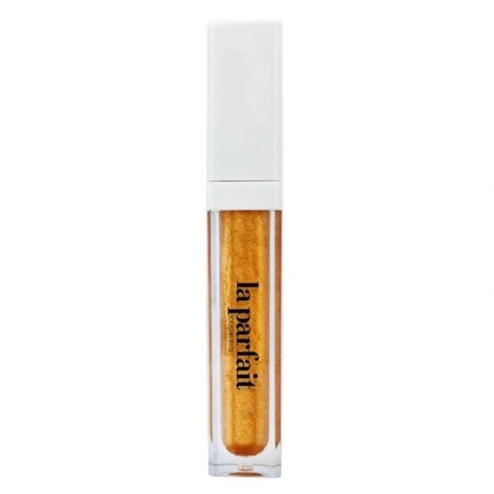 LA PARFAIT COSMETICS B-Bright Lip Gloss #6 Gold Sheer‎ 6.8g BRAND NEW IN BOX